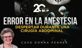 Error en la anestesia: despertar durante una cirugía abdominal - Caso Donna Penner #ExclusivoMSP