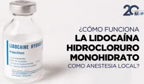 ¿Cómo funciona la lidocaína hidrocloruro monohidrato como anestesia local? - #ExclusivoMSP