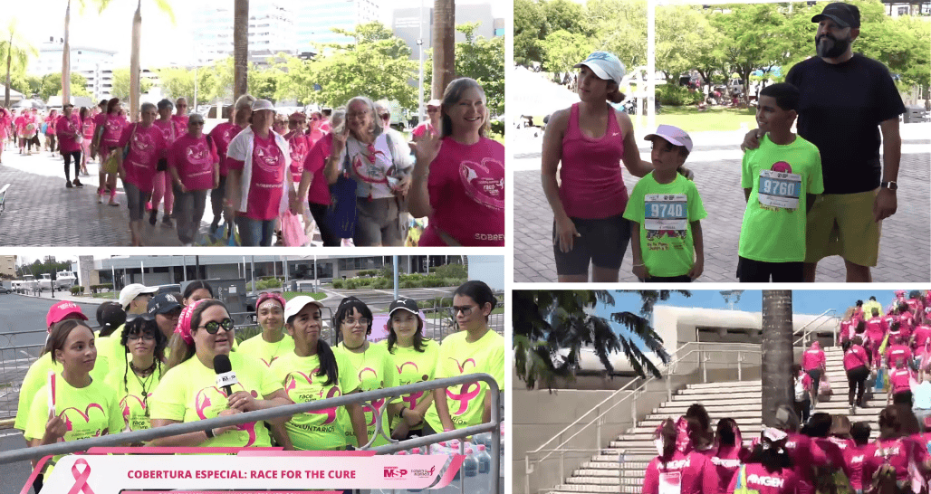 Race for the cure: Multitudinaria asistencia a la carrera por las pacientes de cáncer de seno