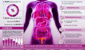Bajos niveles de estrógeno en la menopausia aumentan el riesgo de ...