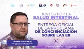 Juntos por la salud intestinal: Entrega oficial de la proclama de concienciación sobre las EII