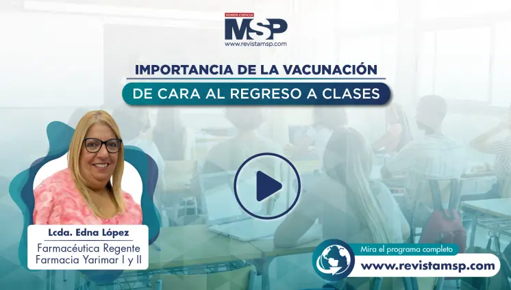 Importancia de la vacunación de cara al regreso a clases Importancia de la vacunación de cara al regreso a clases