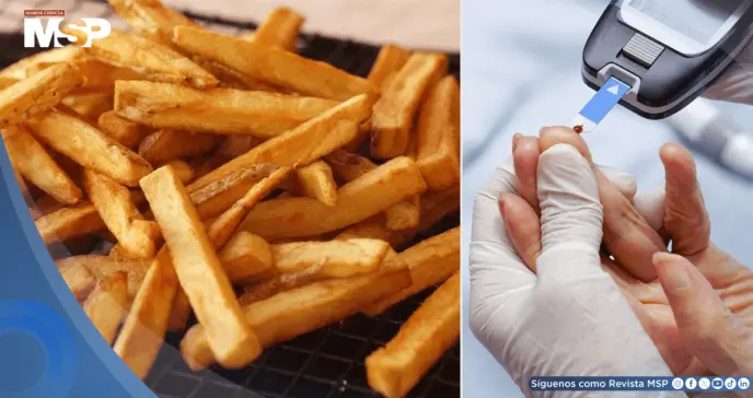 Comer papas fritas tres veces por semana aumenta 20% el riesgo de diabetes tipo 2: estudio
