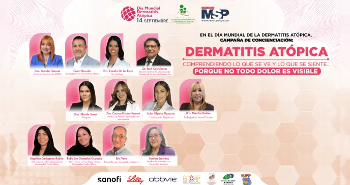 Presentan campaña del Día Mundial de Dermatitis Atópica: Comprendiendo lo que se ve y lo que se siente