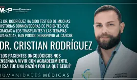 "Los pacientes oncológicos nos enseñan a vivir con agradecimiento, y esa fue una razón por la que seguí