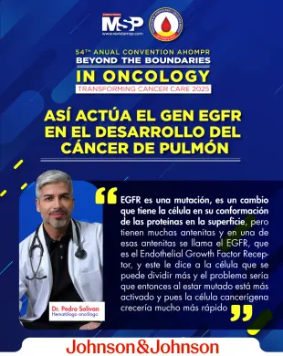 Así actúa el gen EGFR en el desarrollo del cáncer de pulmón