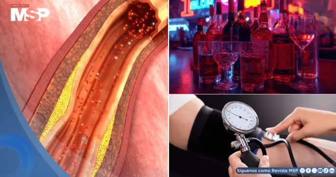 El alcohol elevaría la presión arterial incluso en consumo moderado, confirma estudio El alcohol elevaría la presión arterial incluso en consumo moderado, confirma estudio