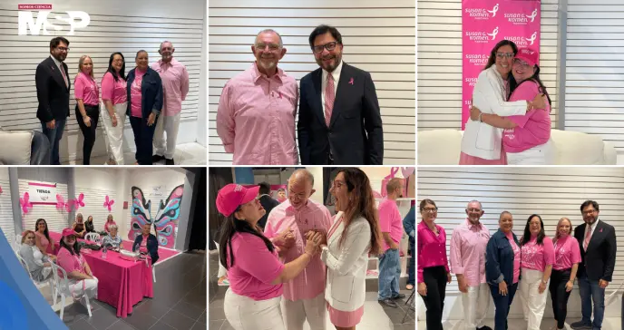 Puerto Rico se vistió de rosa en el Pink Day: Educación y esperanza para mujeres con cáncer de seno Puerto Rico se vistió de rosa en el Pink Day: Educación y esperanza para mujeres con cáncer de seno