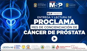 Proclama Conciensaci&oacute;n Cancer de Prostata